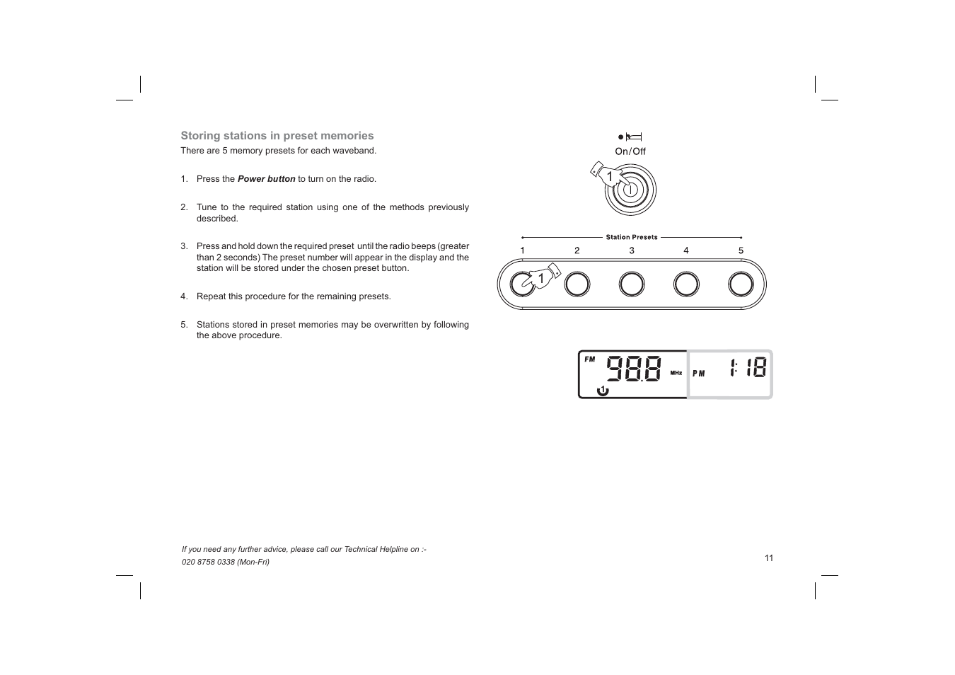 Roberts Radio R9974 User Manual | Page 11 / 20