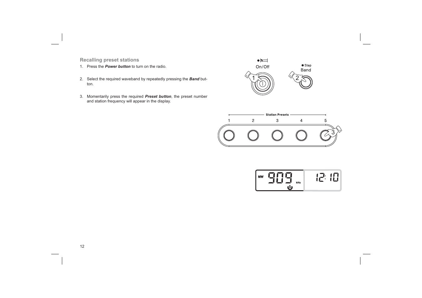 Roberts Radio R9974 User Manual | Page 12 / 20