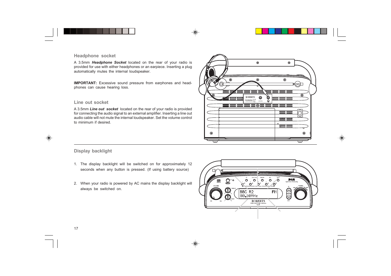 Roberts Radio RD-27 User Manual | Page 18 / 22