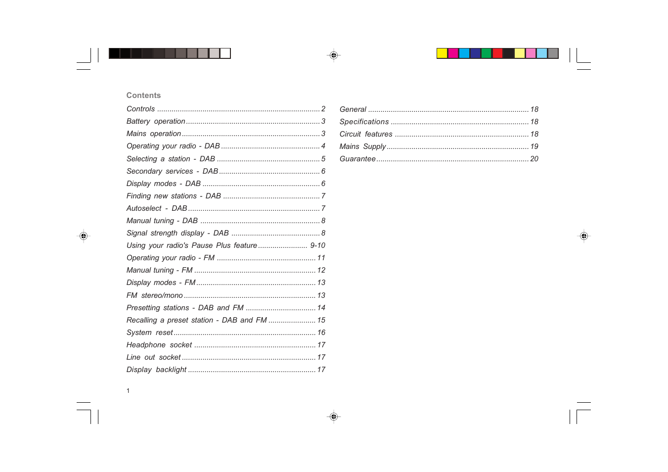 Roberts Radio RD-27 User Manual | Page 2 / 22