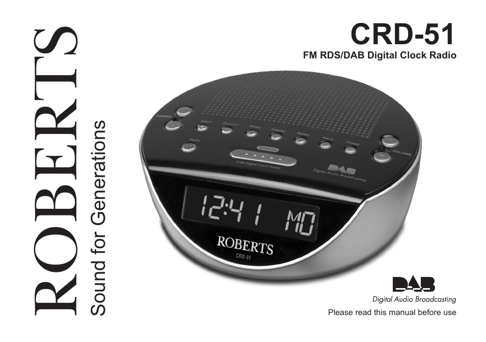 Roberts Radio CRD-51 User Manual | 32 pages