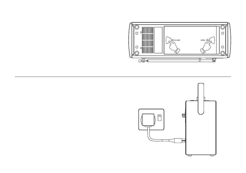 Battery operation, Mains operation | Roberts Radio Gemini 11 RD-11 User Manual | Page 4 / 20