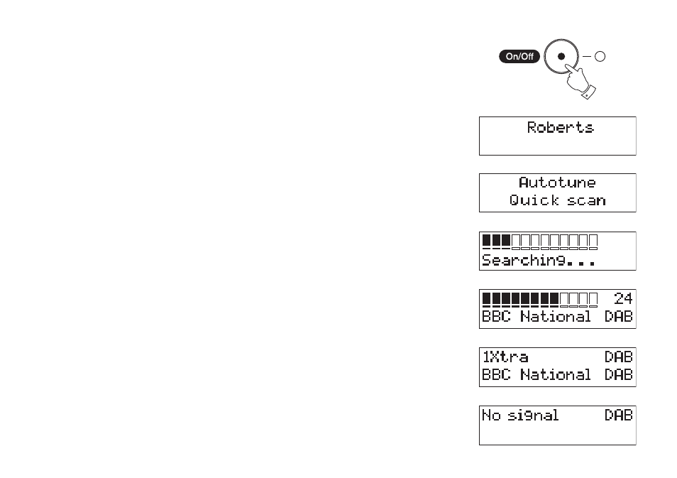 Operating your radio - dab | Roberts Radio Gemini 11 RD-11 User Manual | Page 5 / 20