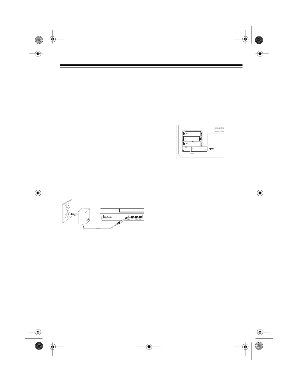 Preparation, Connecting power, Using ac power | Using battery power | Roberts Radio TCR-200 User Manual | Page 5 / 16