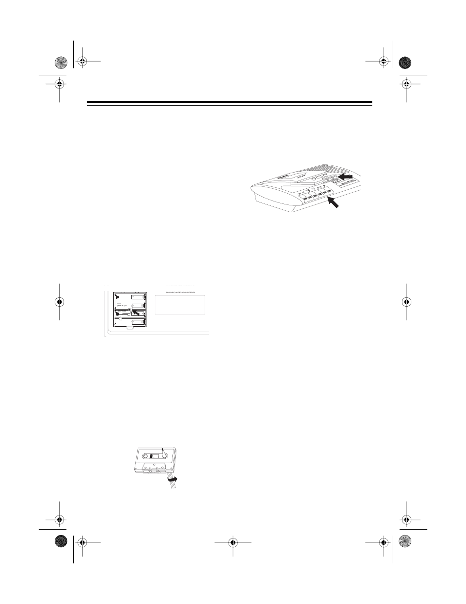 Operation, Setting the beep, Loading a cassette tape | Recording a phone conversation | Roberts Radio TCR-200 User Manual | Page 8 / 16