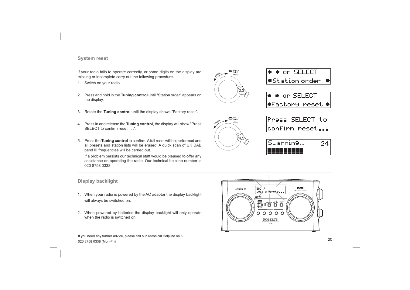 Roberts Radio RD-25 User Manual | Page 21 / 24