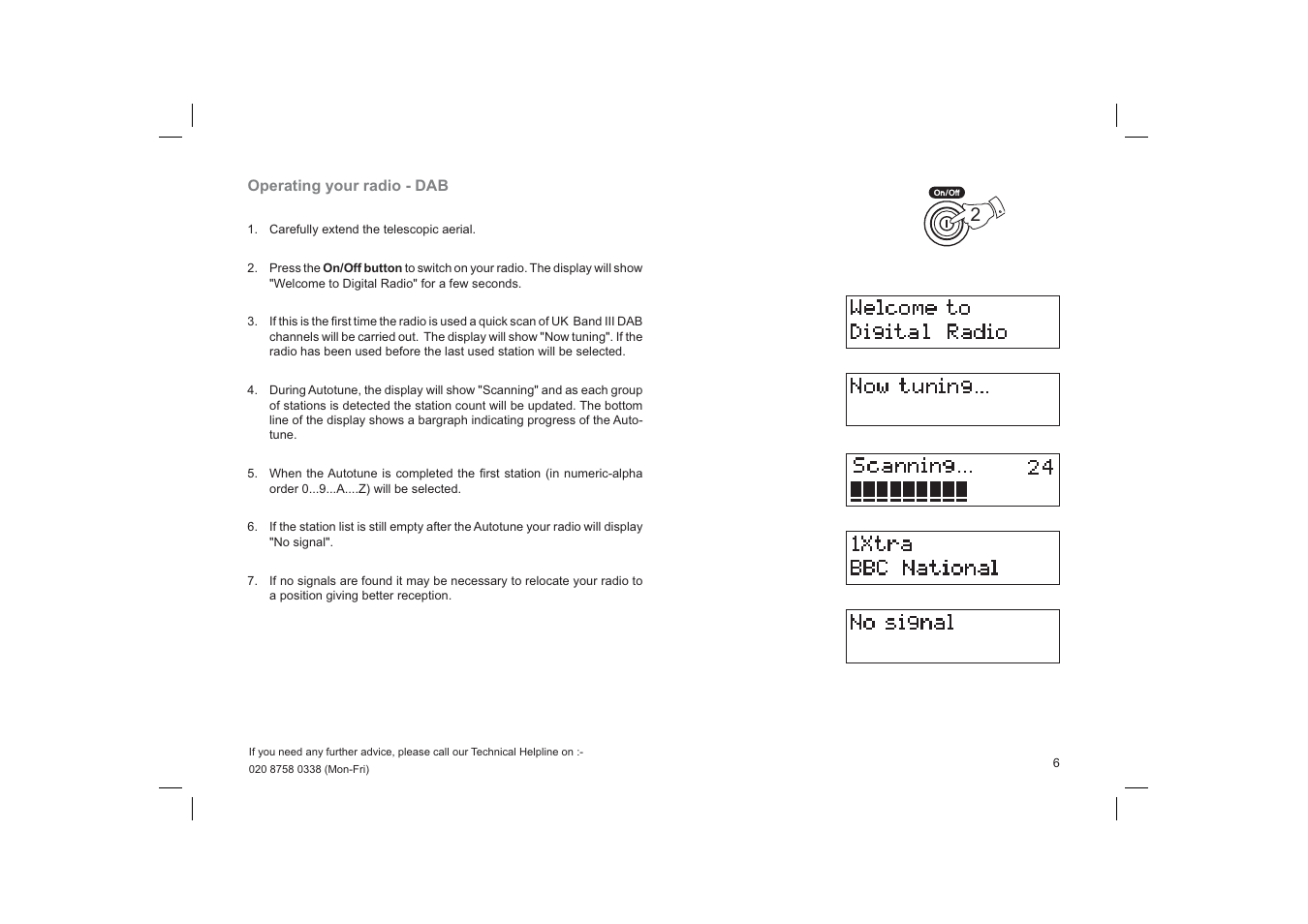 Roberts Radio RD-25 User Manual | Page 7 / 24