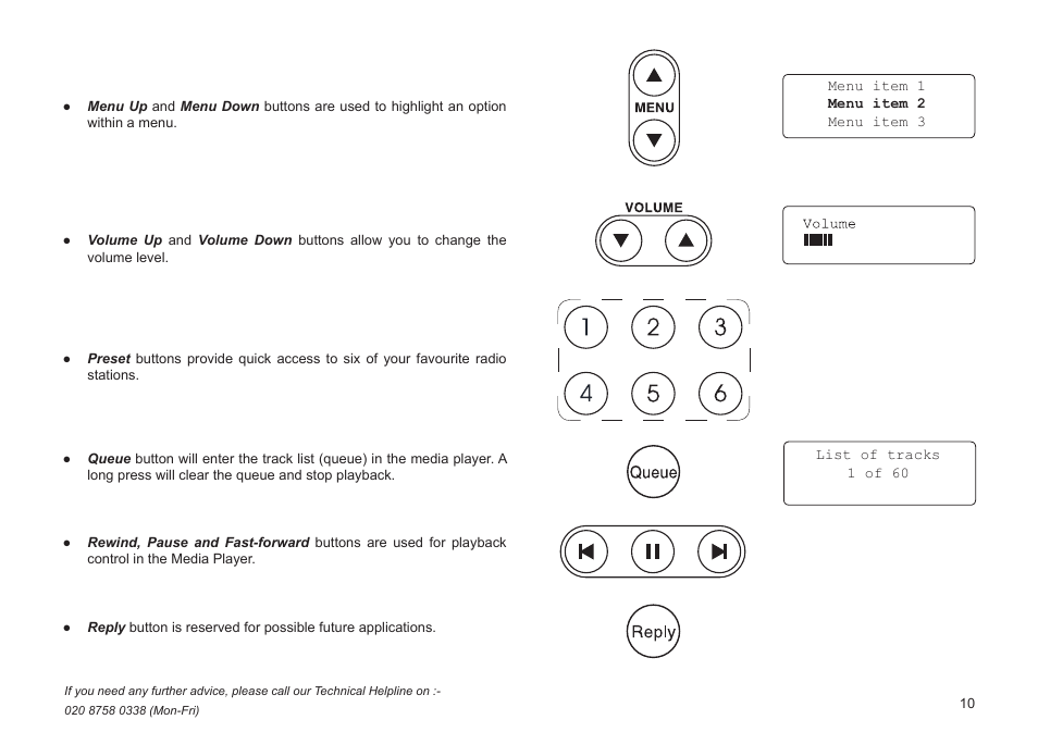 Roberts Radio WM201 User Manual | Page 11 / 64