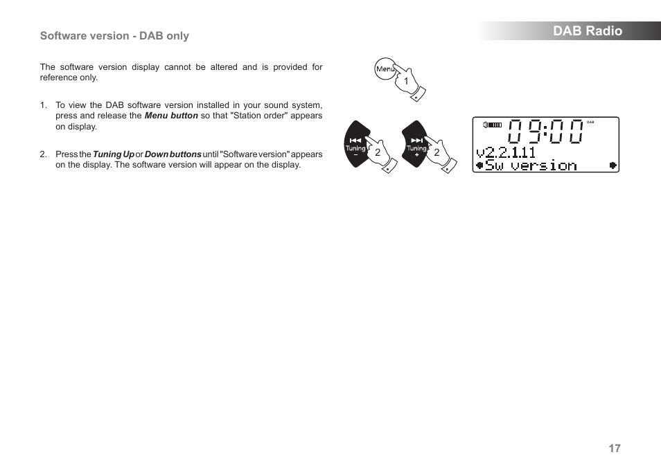 Dab radio | Roberts Radio MP-43 User Manual | Page 19 / 52