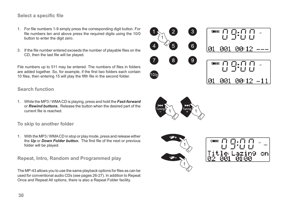 Roberts Radio MP-43 User Manual | Page 32 / 52