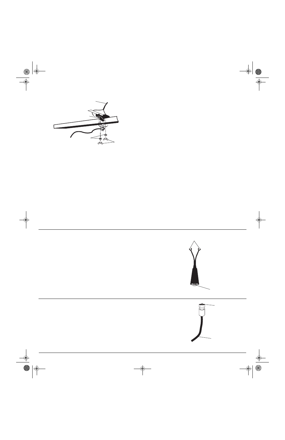Routing the cable to your tv/vcr, Connecting to your tv/vcr | Roberts Radio U-75R User Manual | Page 3 / 4