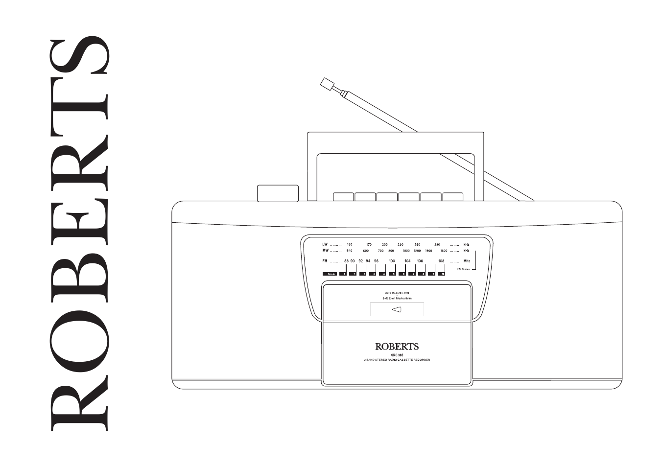 Roberts Radio SRC985 User Manual | 8 pages