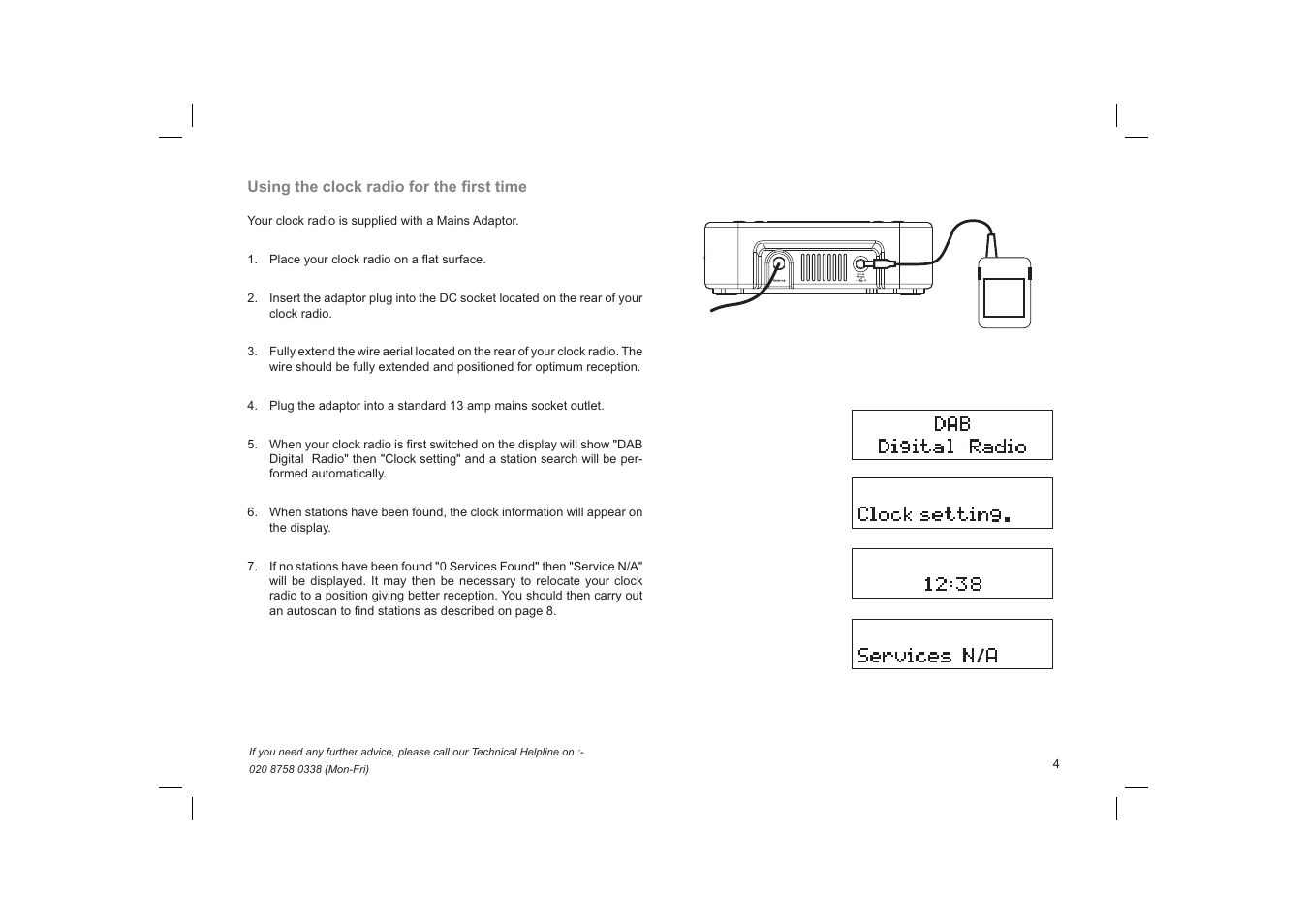 Roberts Radio Gemini 19 CRD-19 User Manual | Page 5 / 28