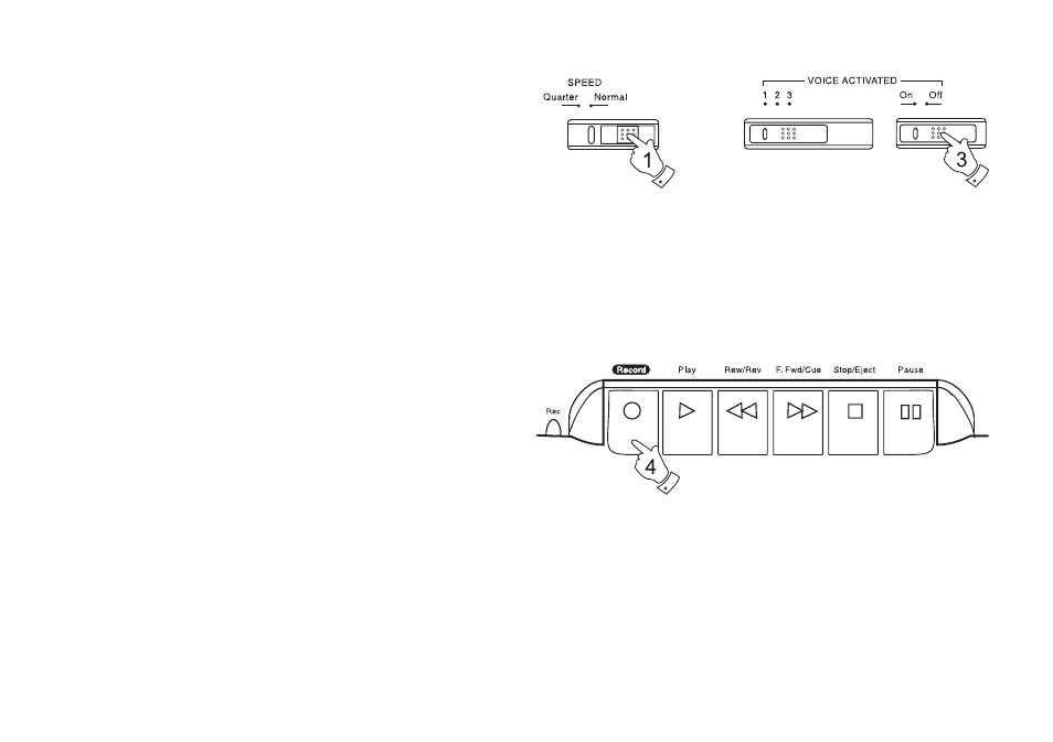 Voice activated recordings | Roberts Radio C9950 User Manual | Page 16 / 24