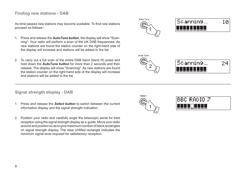 Roberts Radio Gemini 21 RD-21 User Manual | Page 10 / 28