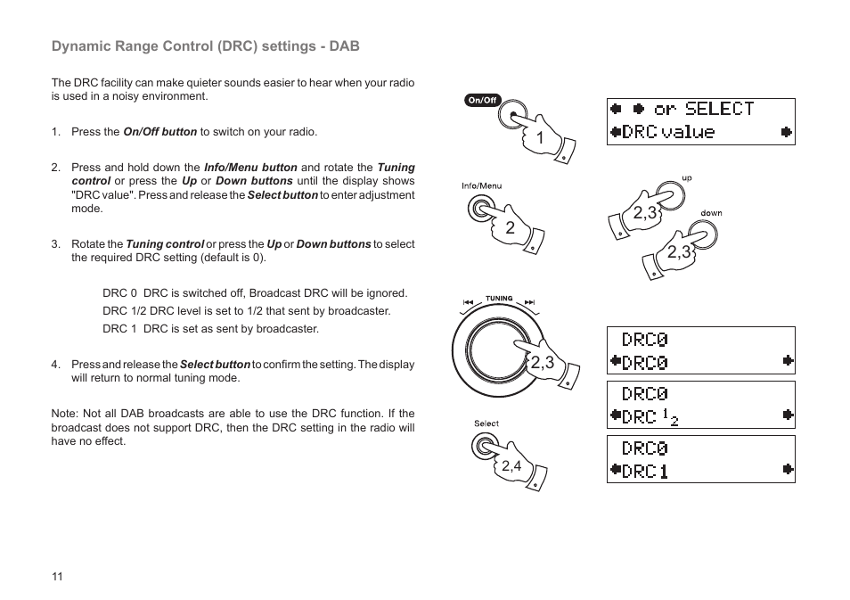 Roberts Radio Gemini 21 RD-21 User Manual | Page 12 / 28