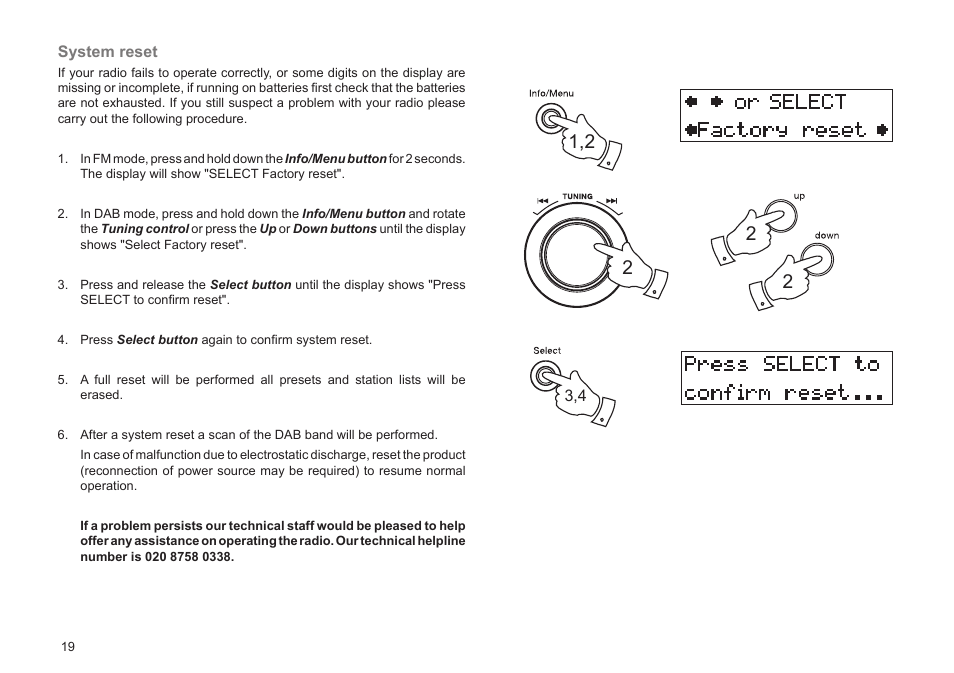 Roberts Radio Gemini 21 RD-21 User Manual | Page 20 / 28