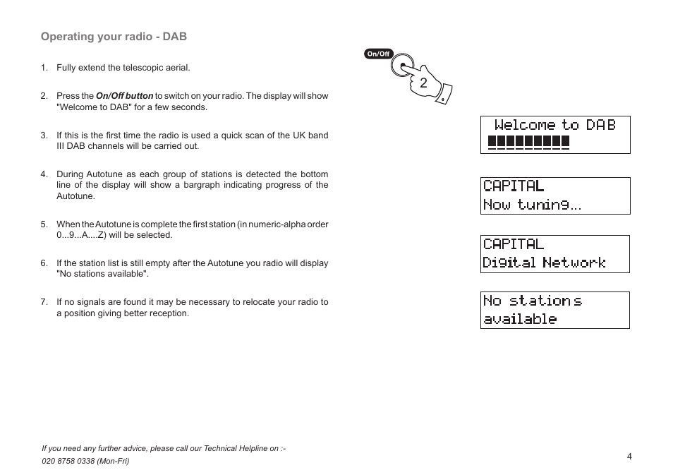Roberts Radio Gemini 21 RD-21 User Manual | Page 5 / 28