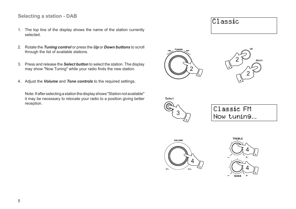 Roberts Radio Gemini 21 RD-21 User Manual | Page 6 / 28