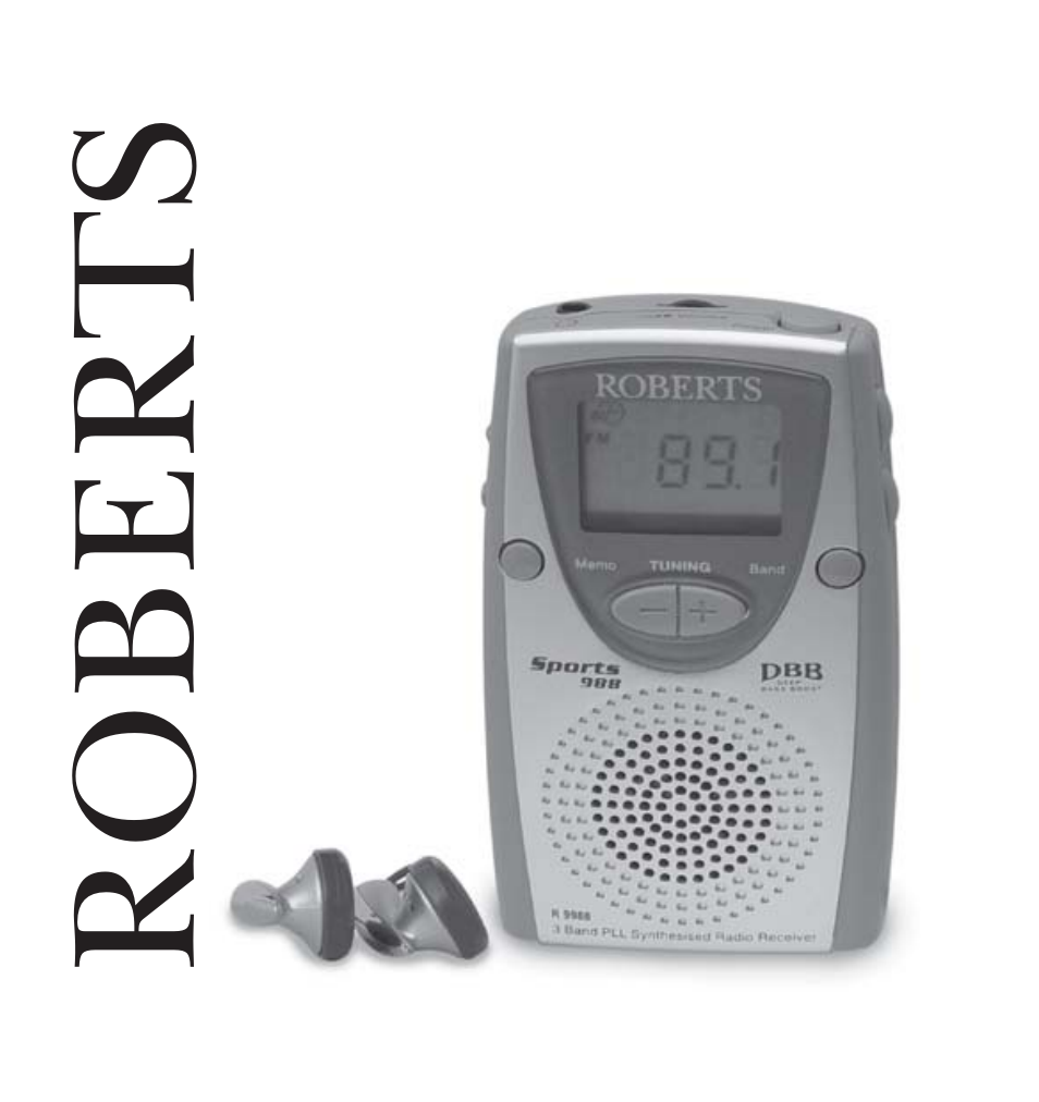 Roberts Radio R9988 User Manual | 28 pages