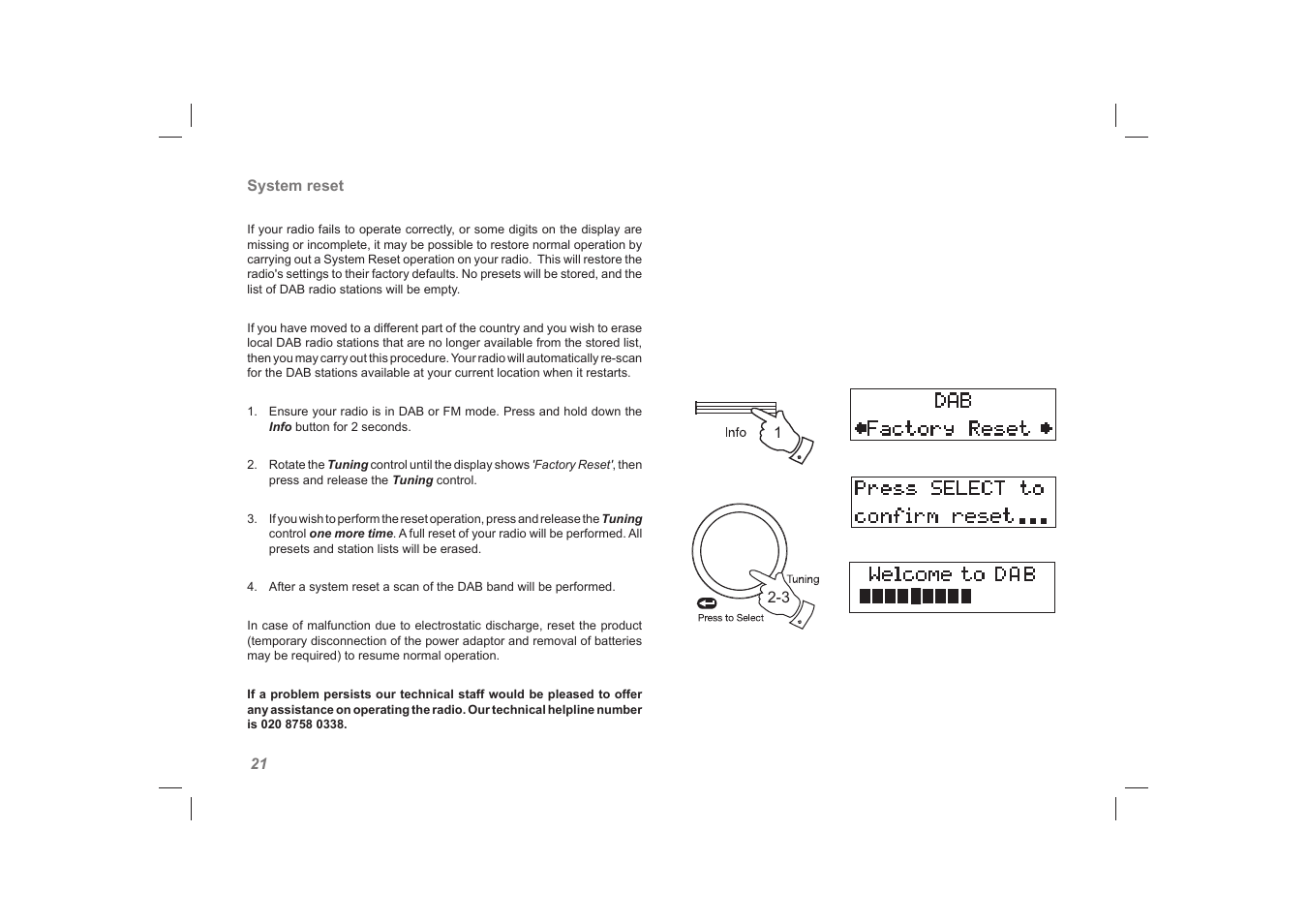 Roberts Radio Vintage User Manual | Page 22 / 28
