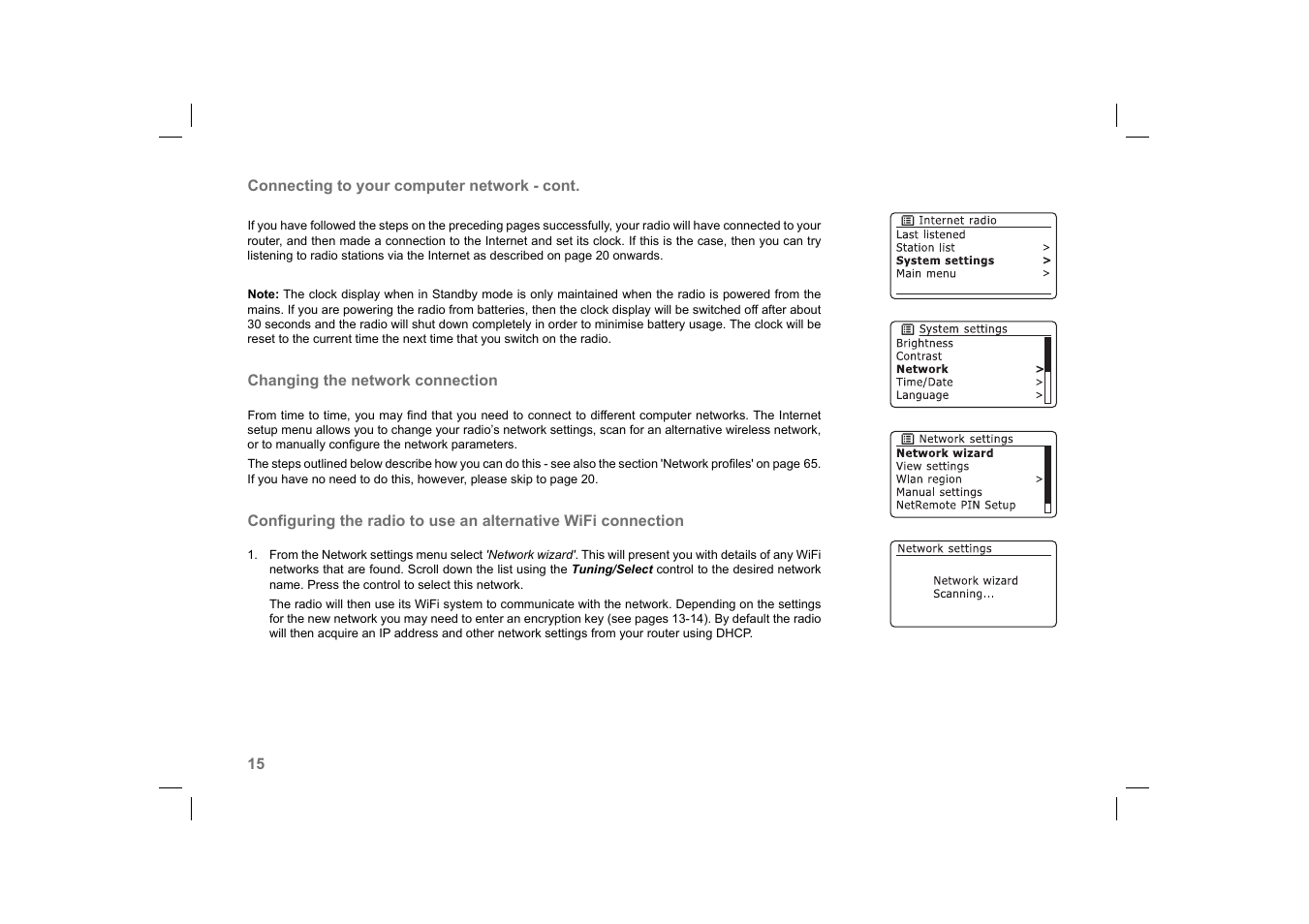 Roberts Radio 105 User Manual | Page 16 / 76