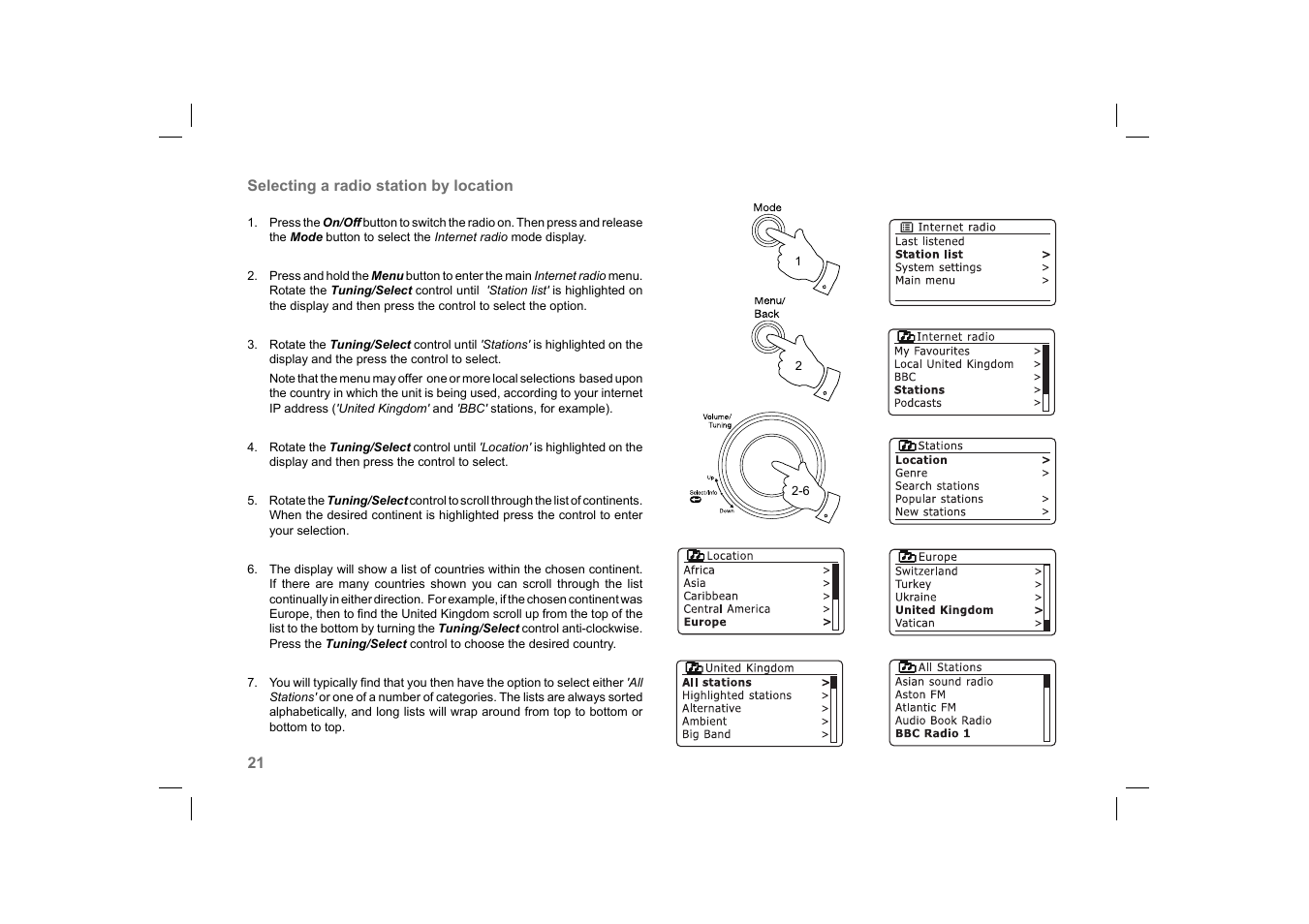 Roberts Radio 105 User Manual | Page 22 / 76