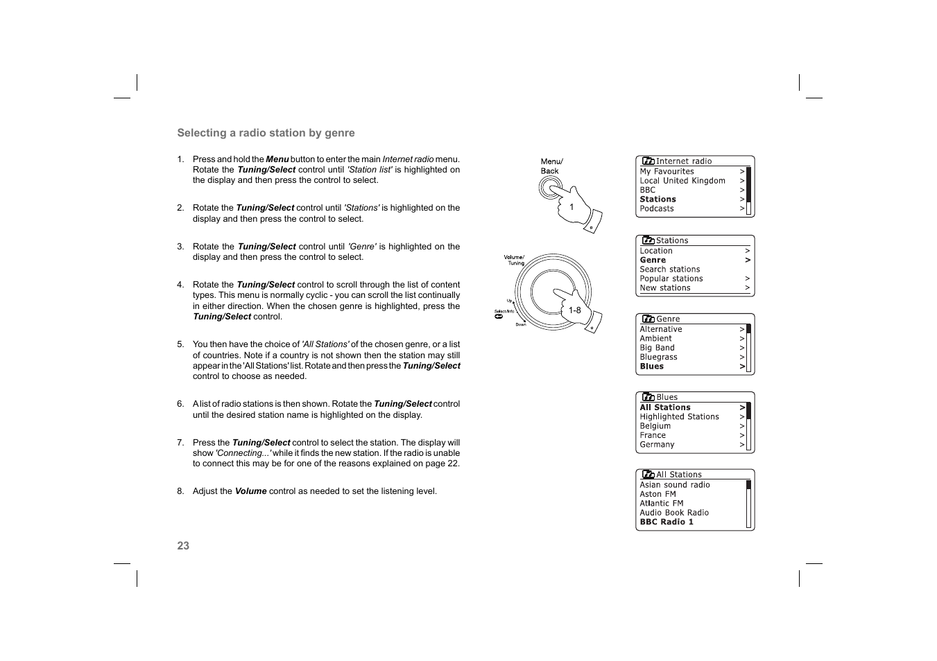 Roberts Radio 105 User Manual | Page 24 / 76