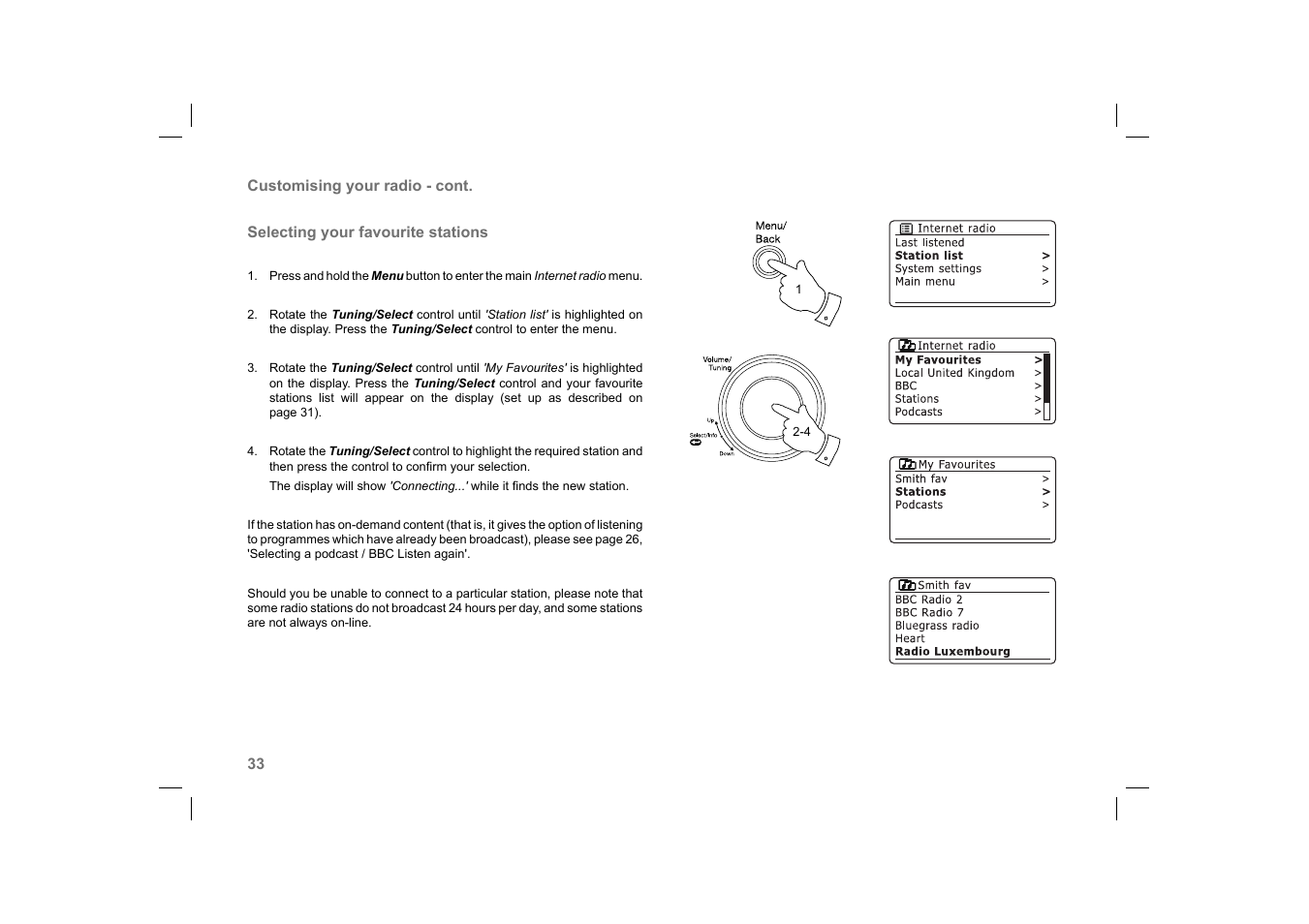 Roberts Radio 105 User Manual | Page 34 / 76