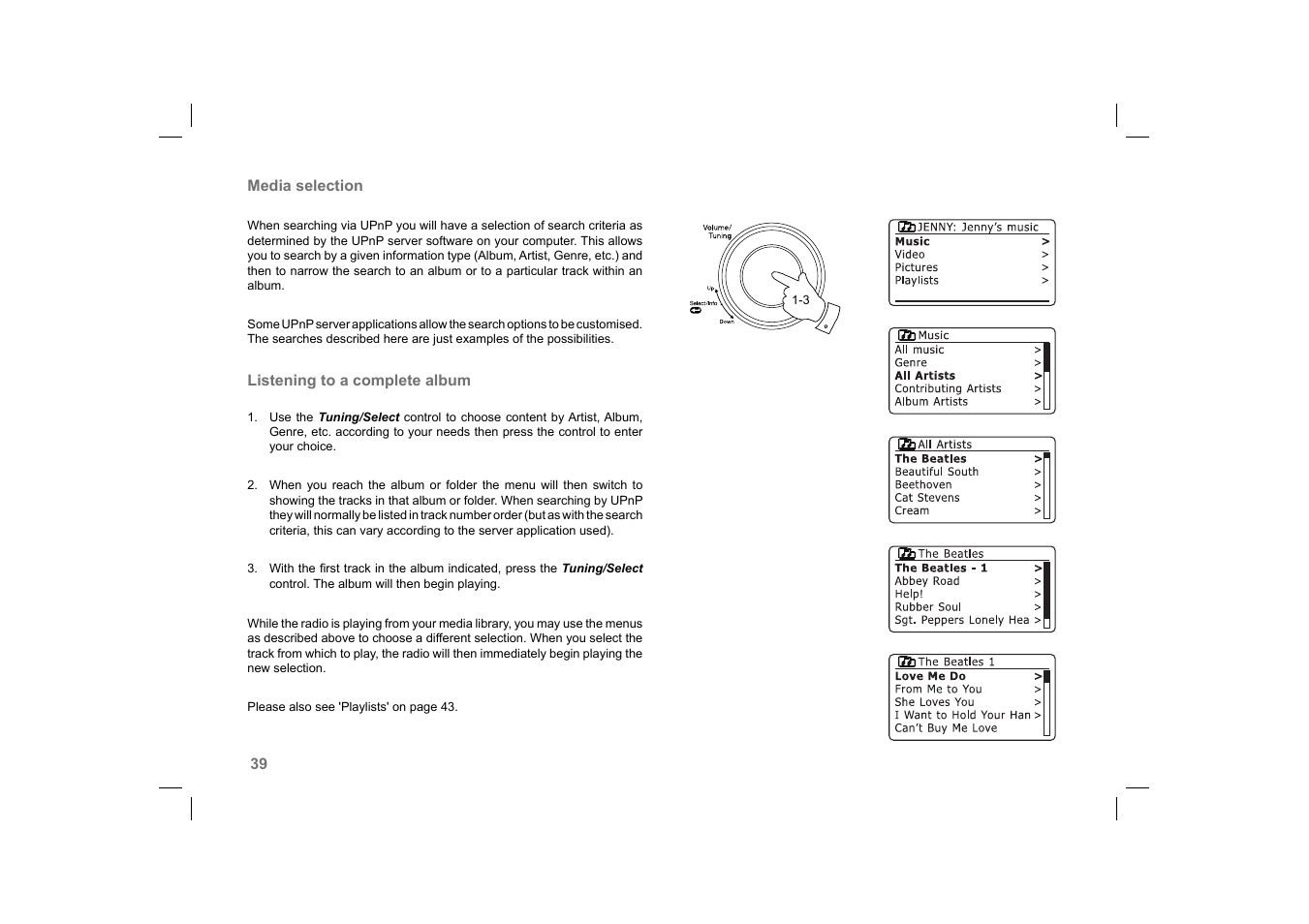 Roberts Radio 105 User Manual | Page 40 / 76