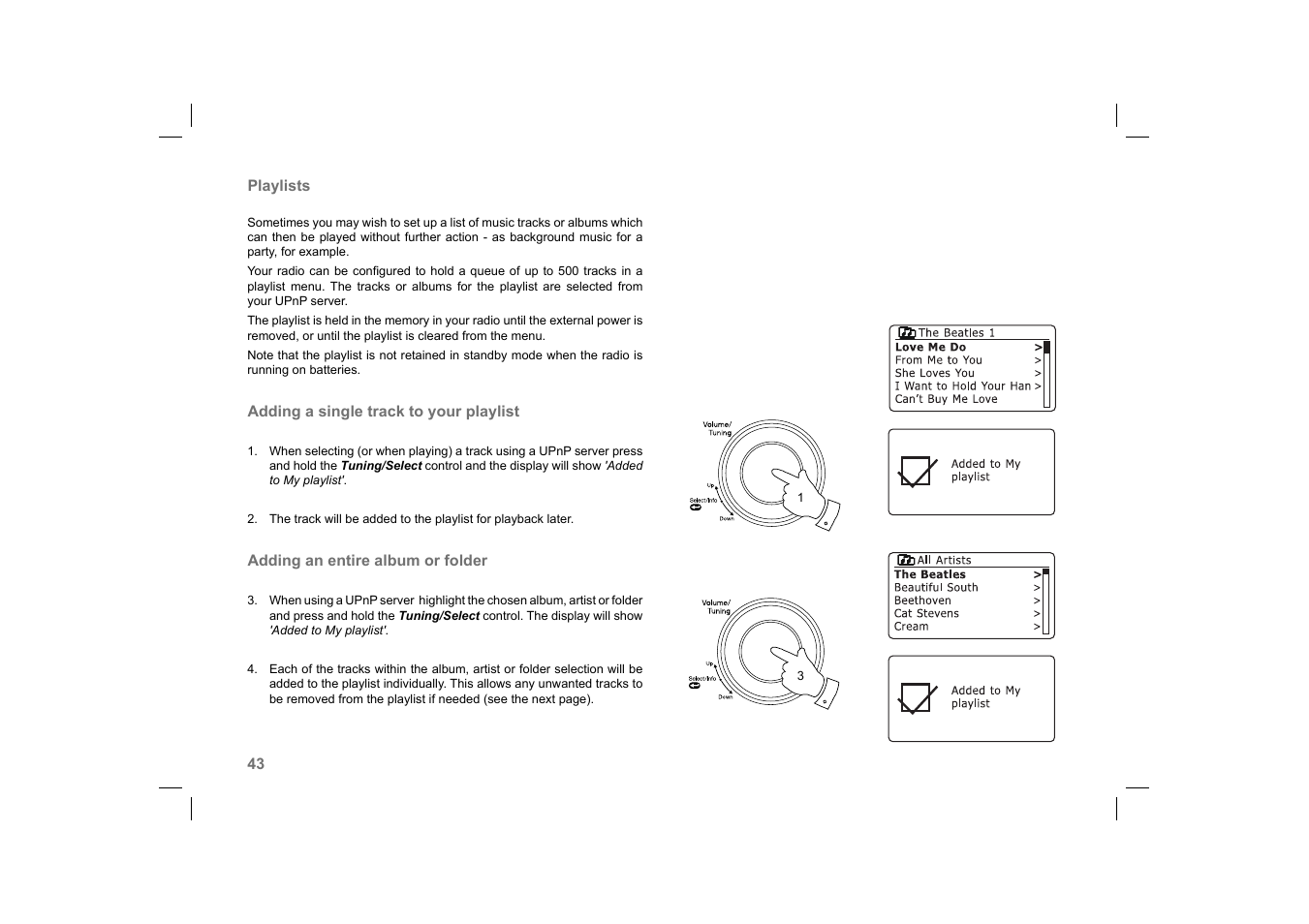 Roberts Radio 105 User Manual | Page 44 / 76