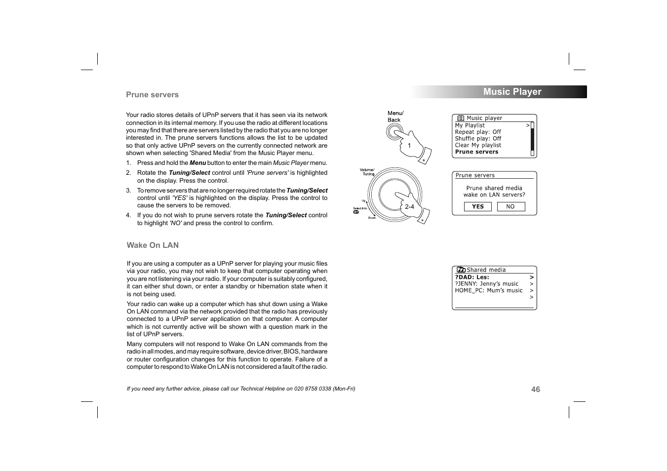 Music player | Roberts Radio 105 User Manual | Page 47 / 76