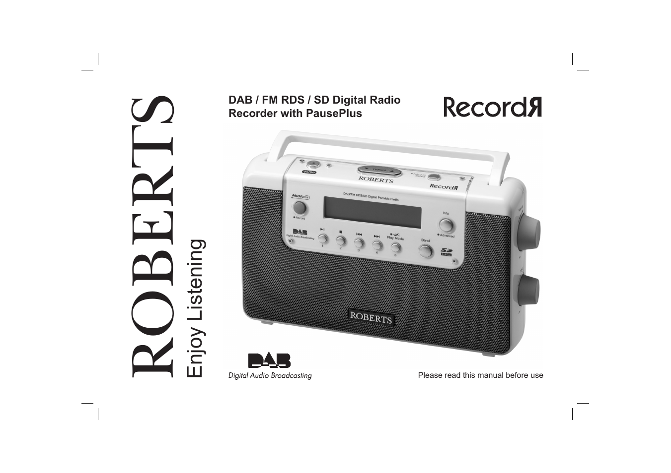 Roberts Radio RecordR User Manual | 48 pages