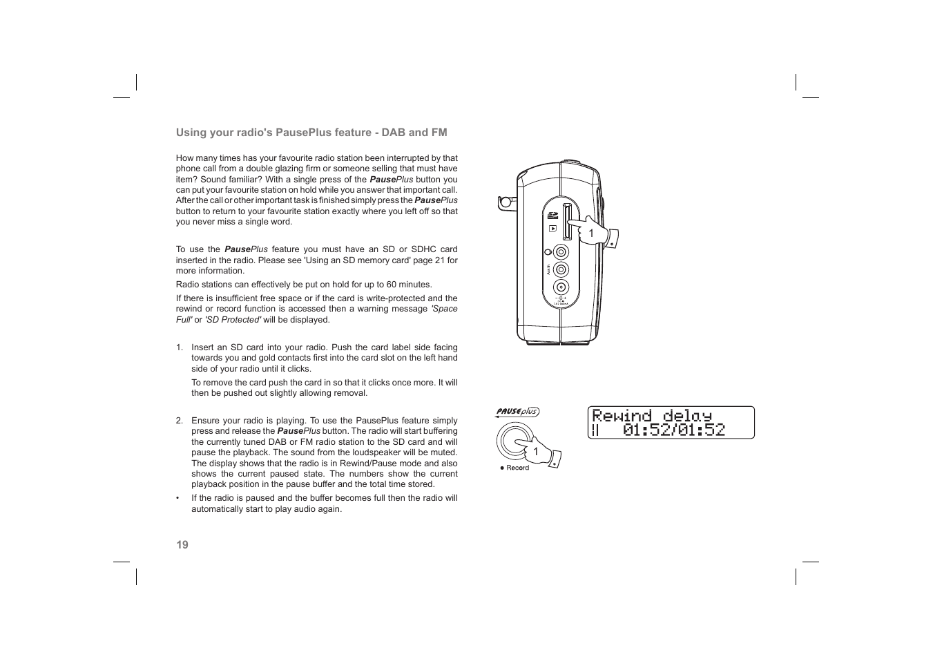 Roberts Radio RecordR User Manual | Page 20 / 48