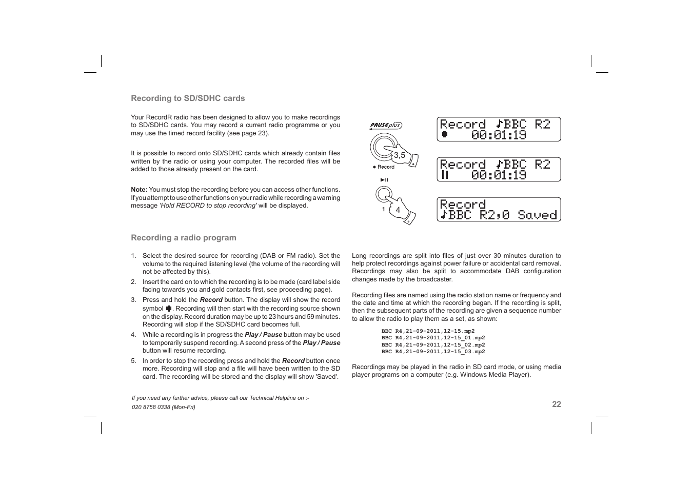 Roberts Radio RecordR User Manual | Page 23 / 48