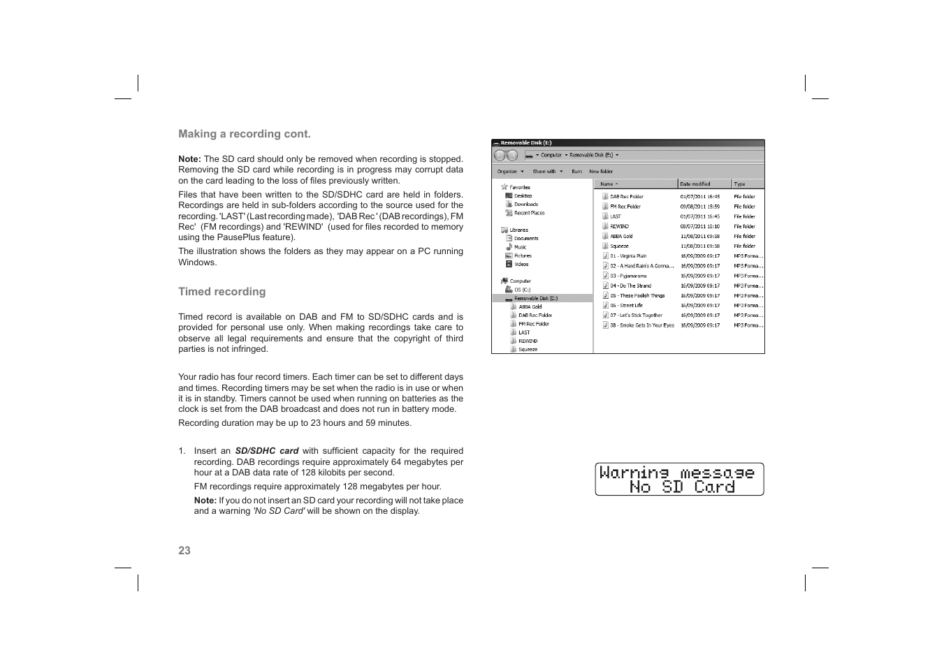 Roberts Radio RecordR User Manual | Page 24 / 48