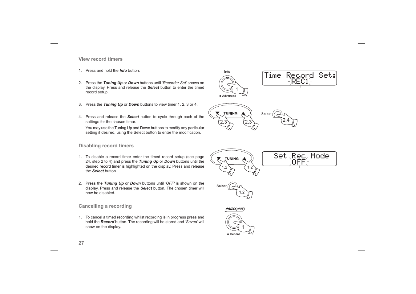 Roberts Radio RecordR User Manual | Page 28 / 48