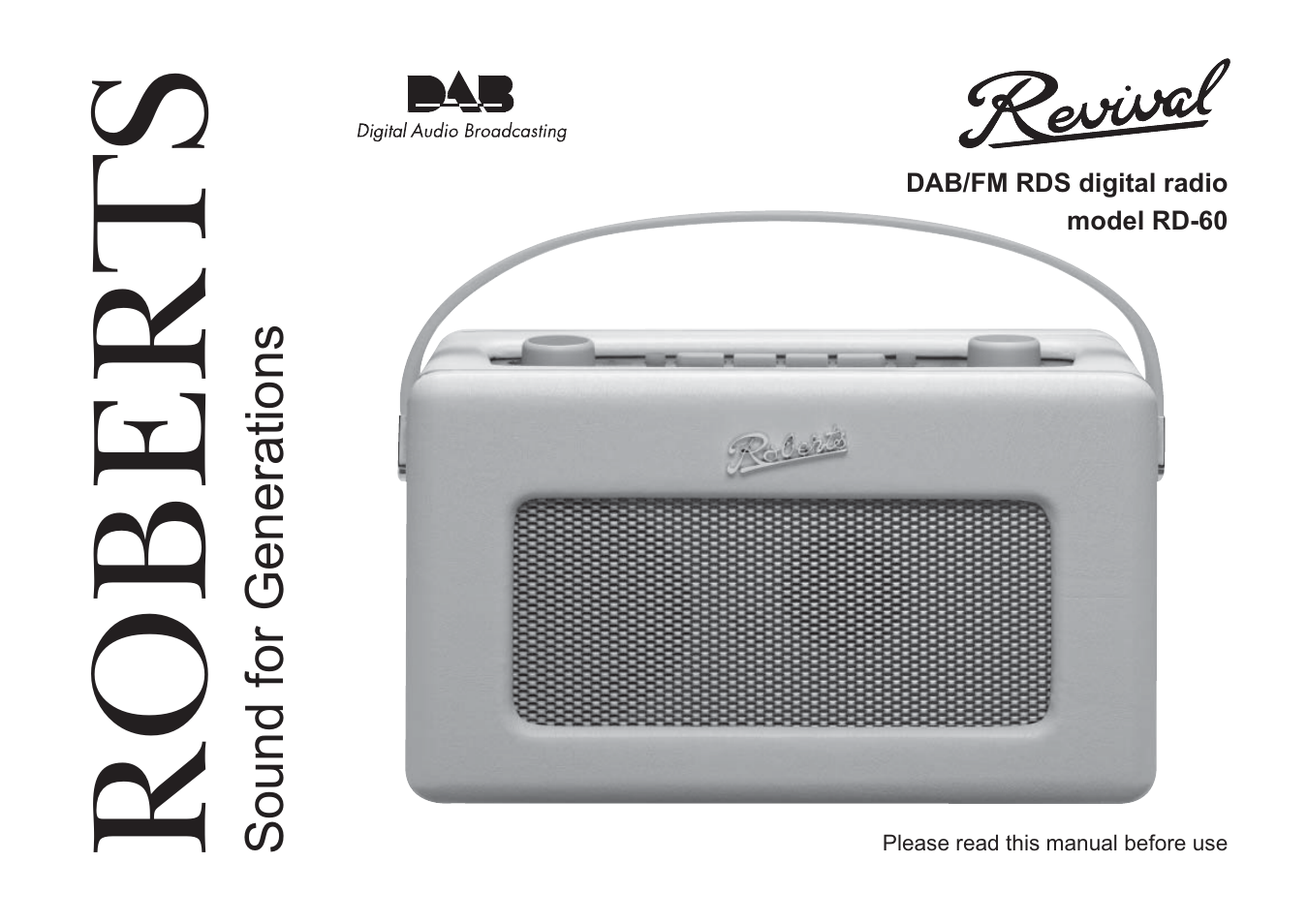 Roberts Radio Revival RD-60 User Manual | 24 pages