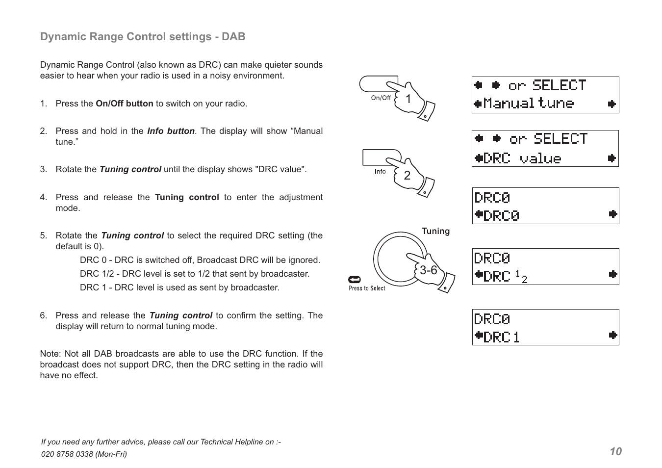 Roberts Radio Revival RD-60 User Manual | Page 11 / 24