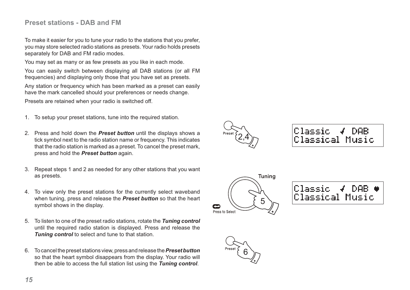 Roberts Radio Revival RD-60 User Manual | Page 16 / 24