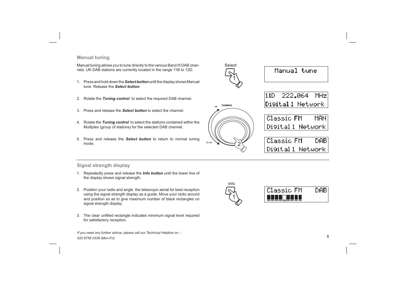 Roberts Radio Gemini 28 RD-28 User Manual | Page 9 / 16