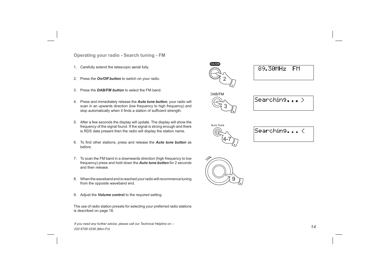 Roberts Radio solarDAB 2 User Manual | Page 15 / 32