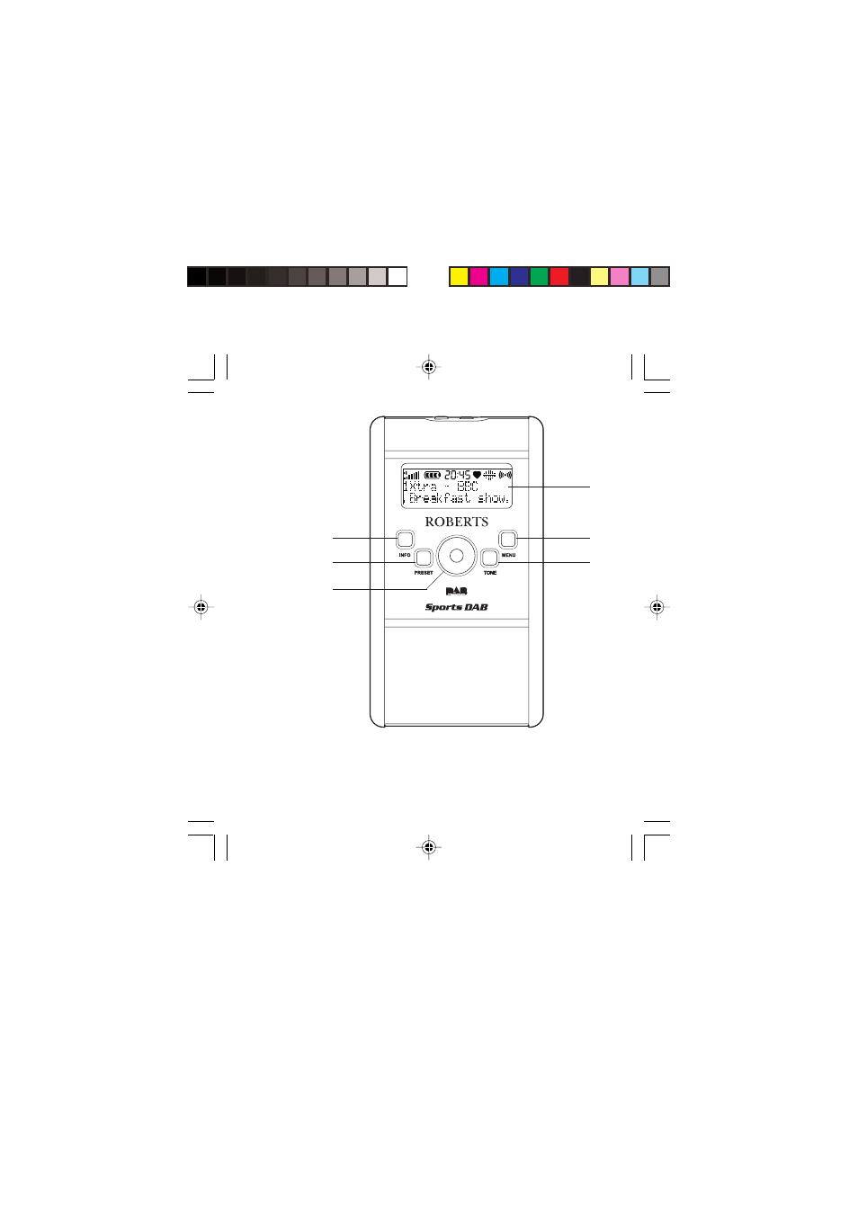 Controls | Roberts Radio RD4 User Manual | Page 3 / 48