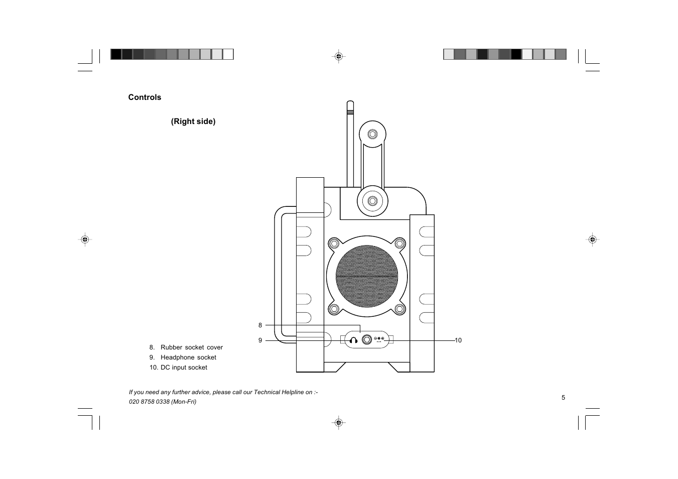 Roberts Radio All Weather Radio R9965 User Manual | Page 5 / 12