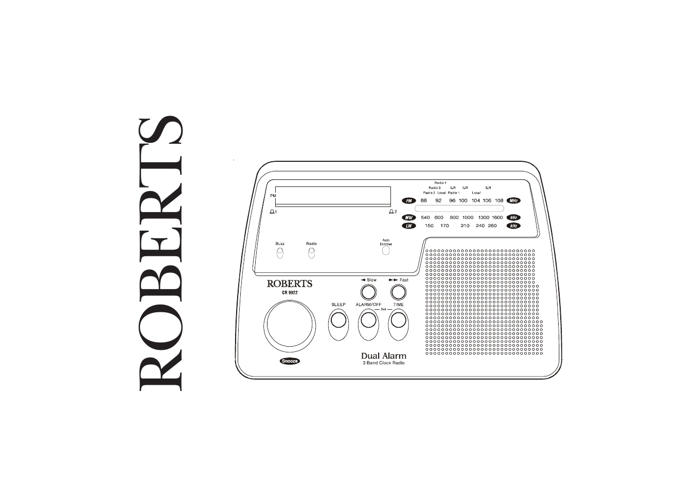 Roberts Radio CR9922 User Manual | 12 pages