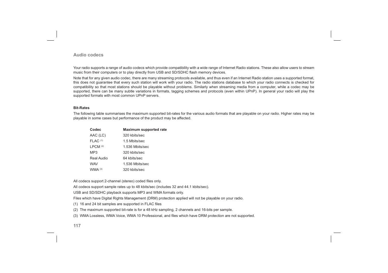 Roberts Radio 63I User Manual | Page 118 / 124