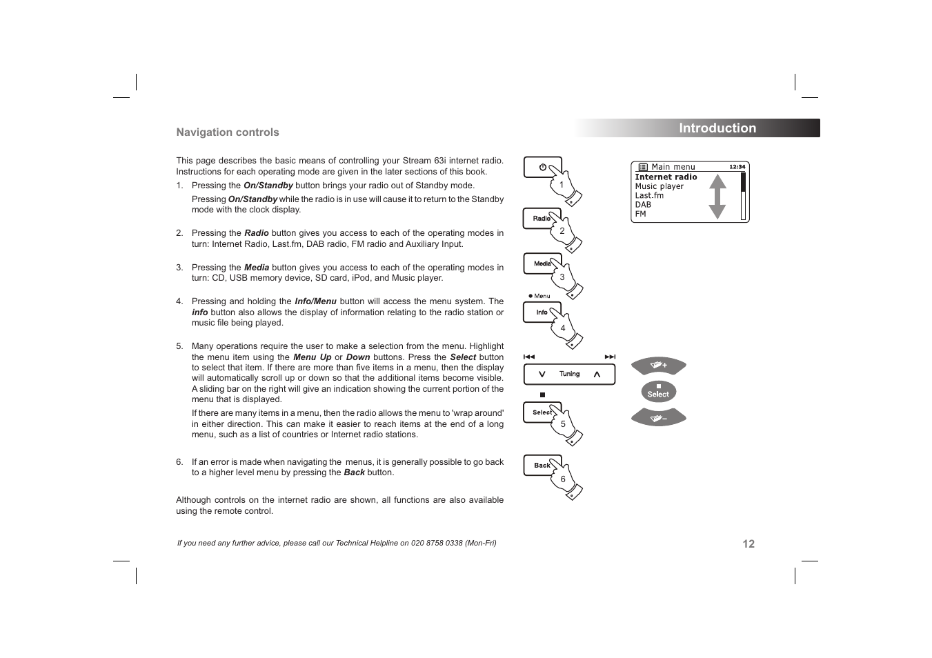 Introduction | Roberts Radio 63I User Manual | Page 13 / 124