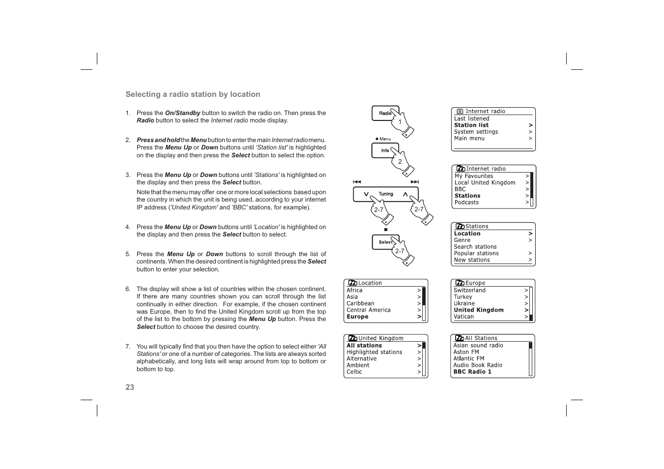 Roberts Radio 63I User Manual | Page 24 / 124