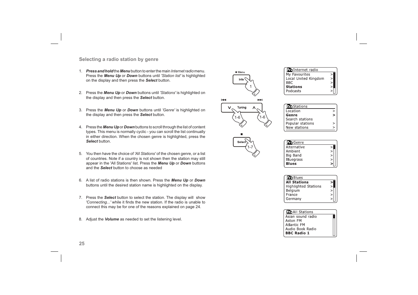 Roberts Radio 63I User Manual | Page 26 / 124