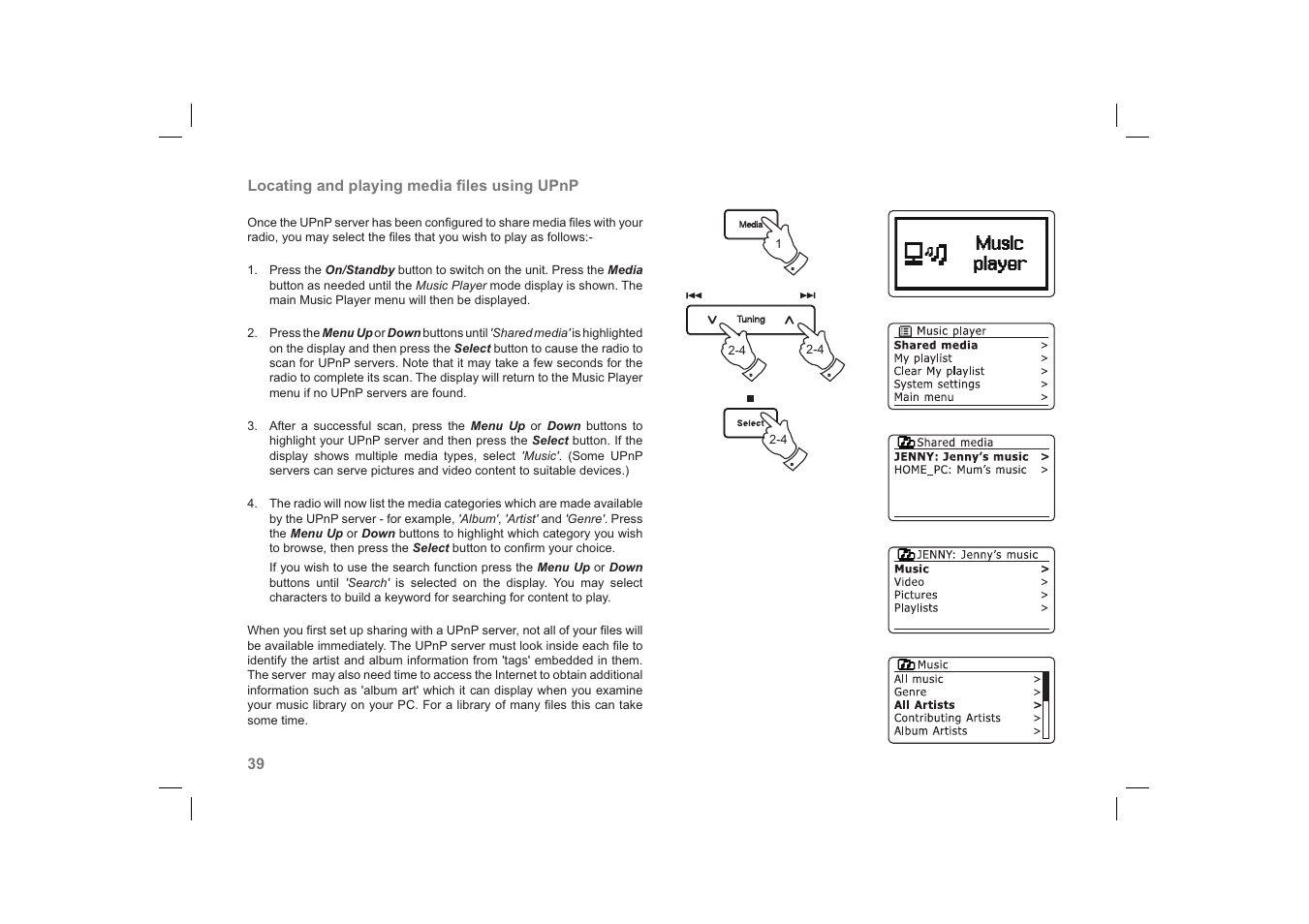 Roberts Radio 63I User Manual | Page 40 / 124